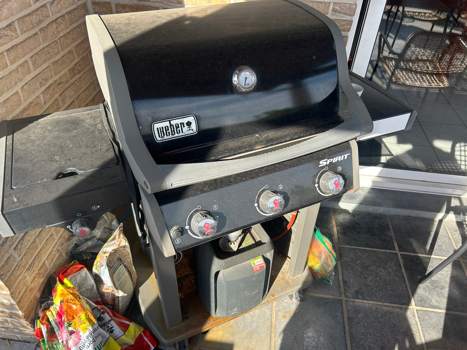 Weber spirit gas bbq, Ophalen, Zo goed als nieuw