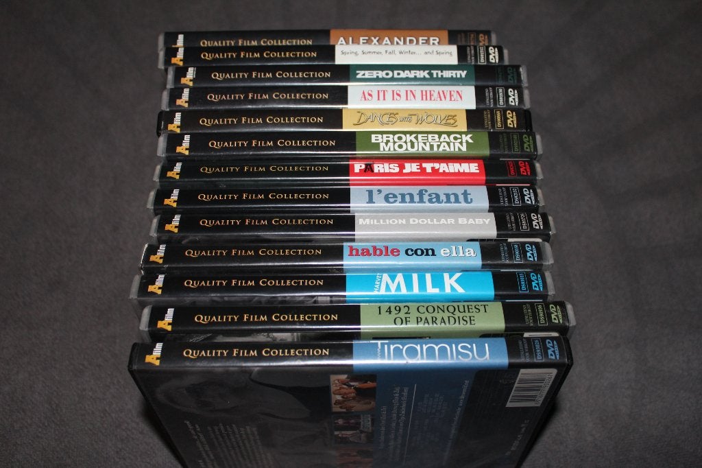 DVD Quality Film Collection films 2 euro per stuk, Gebruikt, Overige gebieden, Alle leeftijden, Ophalen of Verzenden