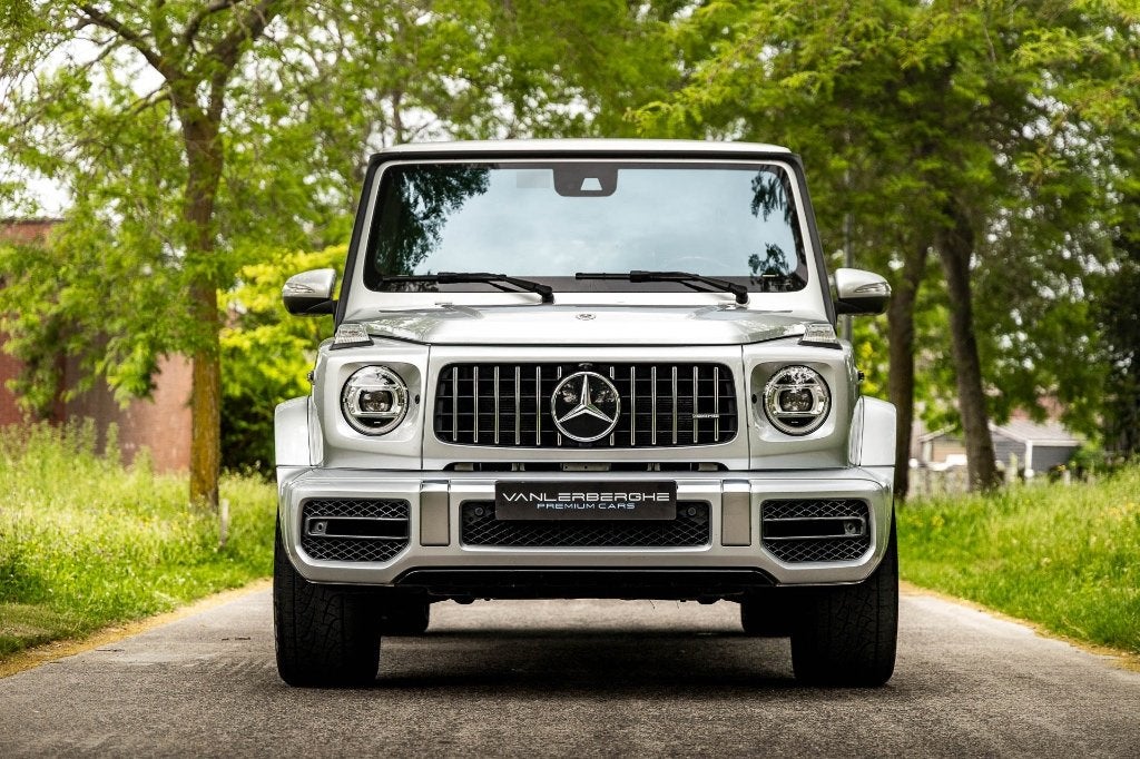 Mercedes G63 AMG * Carbon * Burmester * ACC * Opendak * BTW, Autos, Mercedes-Benz, Argent ou Gris, Achat, 430 kW, Entreprise