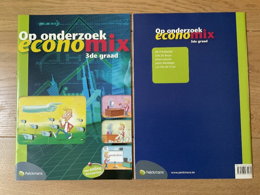 Op onderzoek economie 3de graad - praktische gids, Livres, Livres scolaires, Enlèvement ou Envoi, Comme neuf, Économie