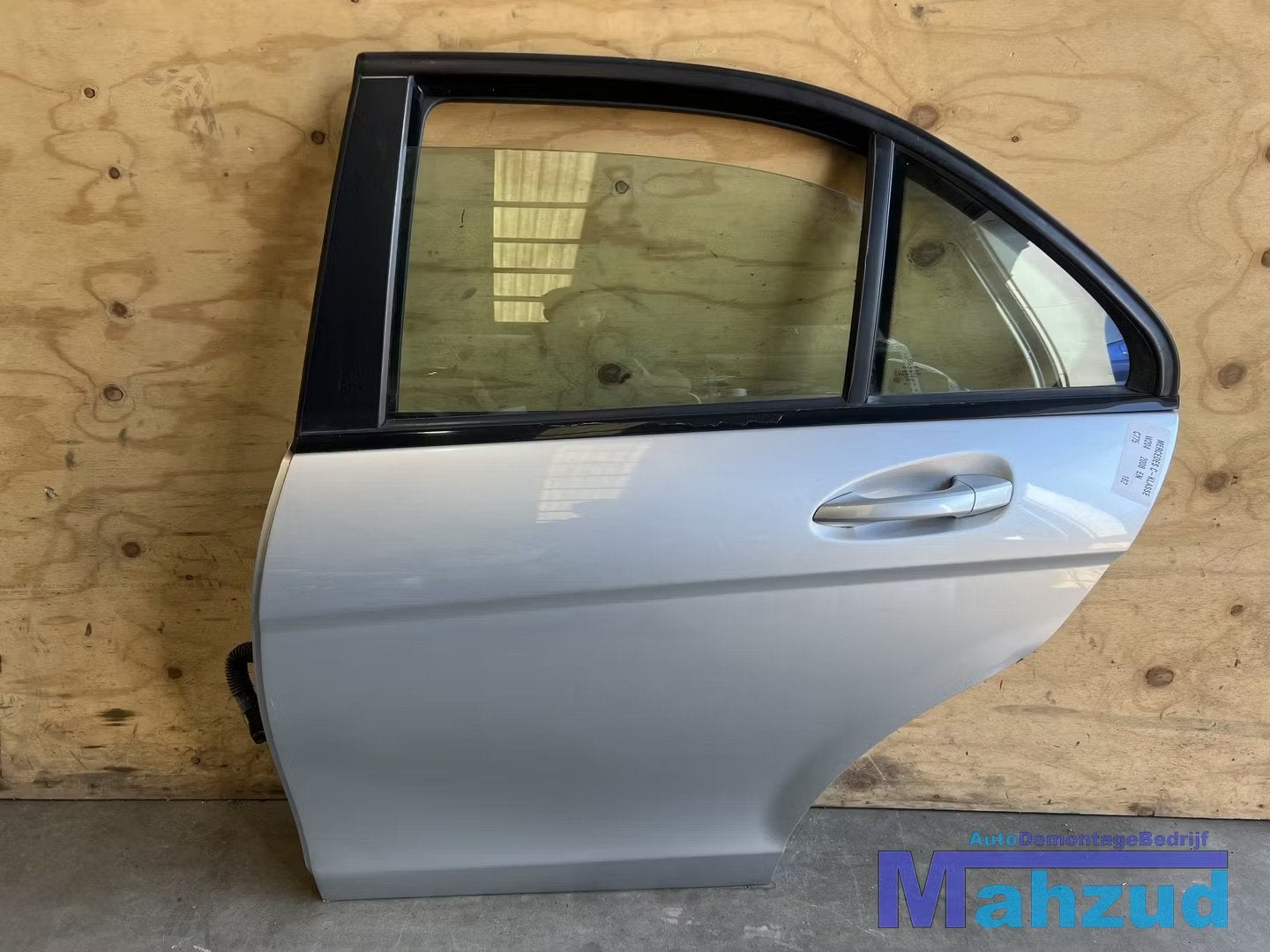 MERCEDES C KLASSE W204 Zilver C775 Links achter deur portier, Auto-onderdelen, Gebruikt, Mercedes-Benz AG, Deur, Mercedes-Benz