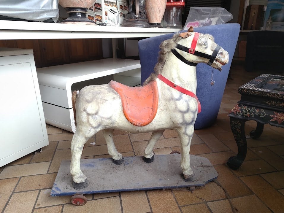 Antiek Speelgoedpaard, Antiek en Kunst, Ophalen