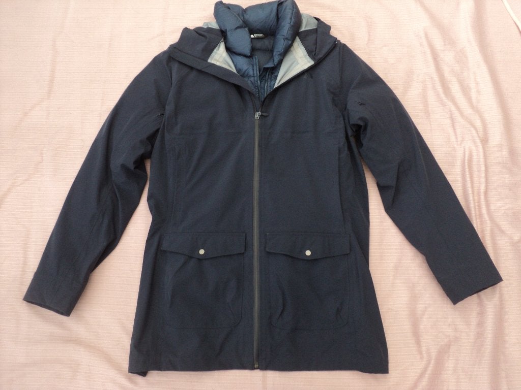 The North Face 3 - in - 1 jas, Maat 38/40 (M), Blauw, Nieuw, Ophalen of Verzenden