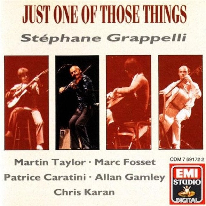 SALE--CD STEPHANE GRAPPELLI-Just One of Those Thin, Verzenden, Jazz
