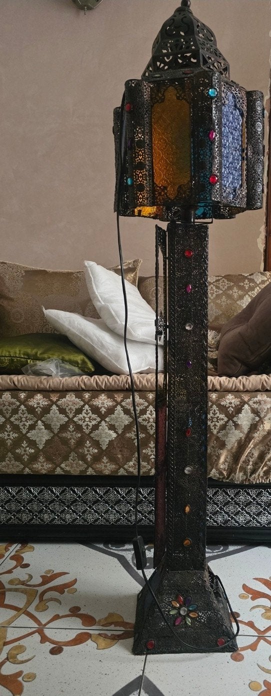 lampadaire  oriental, Maison & Meubles, Enlèvement ou Envoi