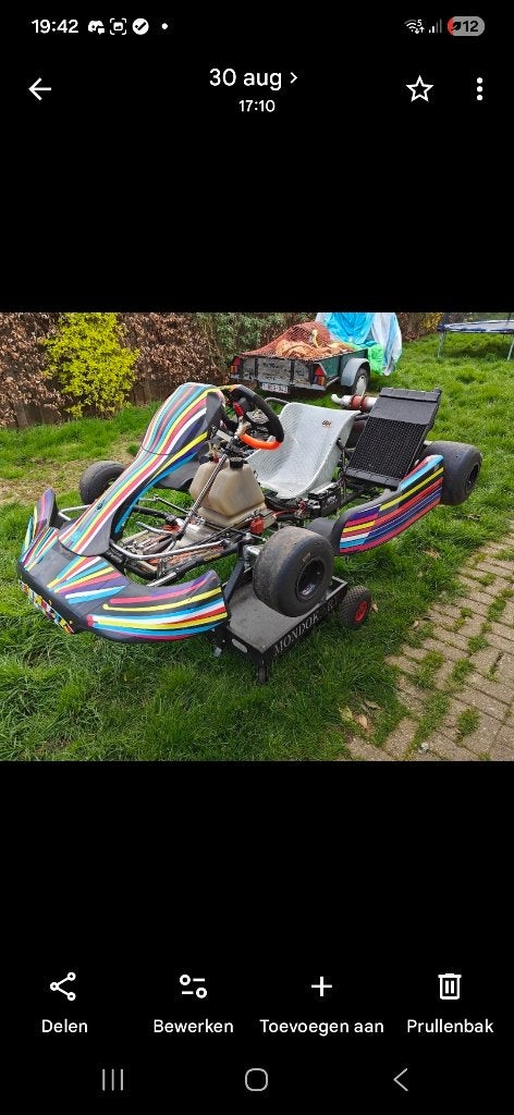 2 karts 125cc, Ophalen, Gebruikt, Kart