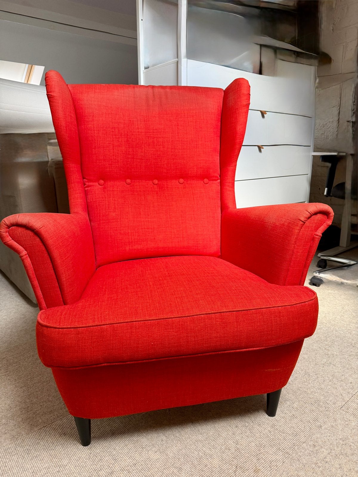 2 ikea Strandmon fauteuils, Enlèvement, Utilisé