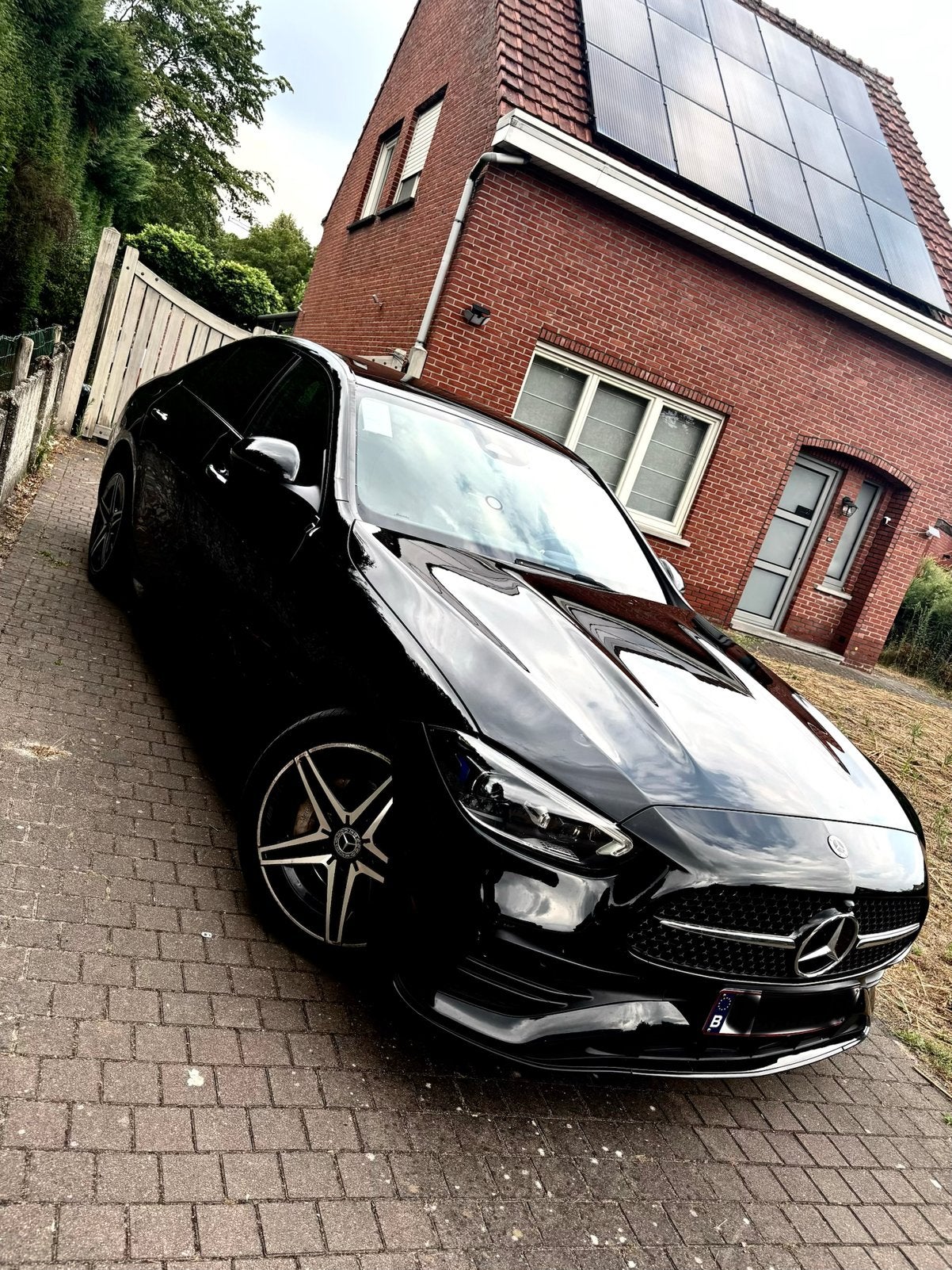 Mercedes-Benz C 300e AMG Line – 2022 – 100.000 km, Automaat, Euro 6, Zwart, Bedrijf