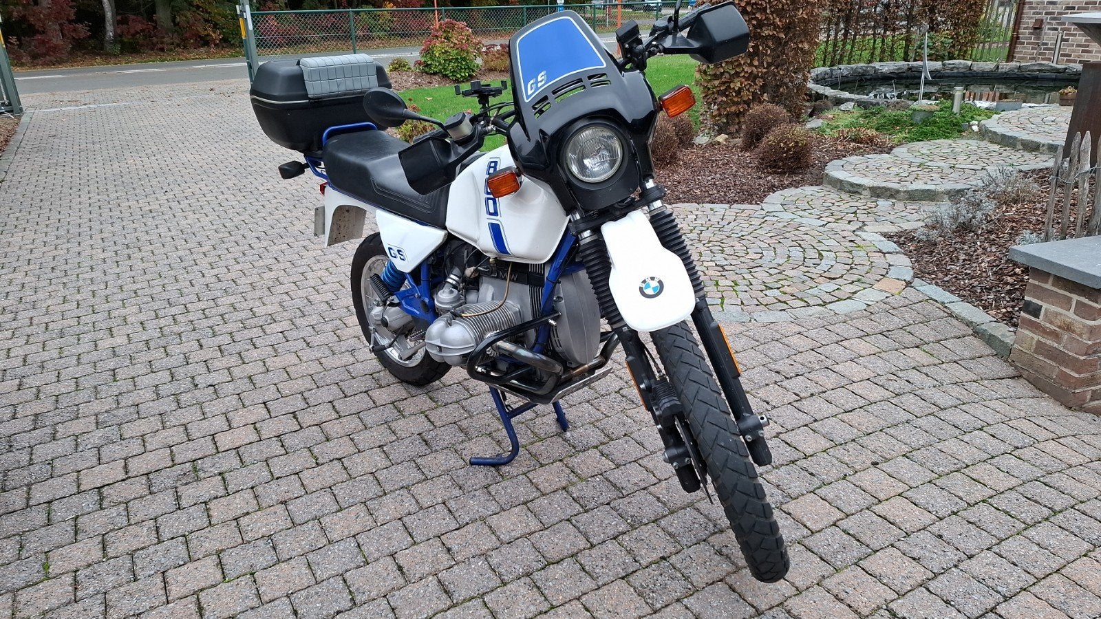 BMW R80 GS, Enlèvement