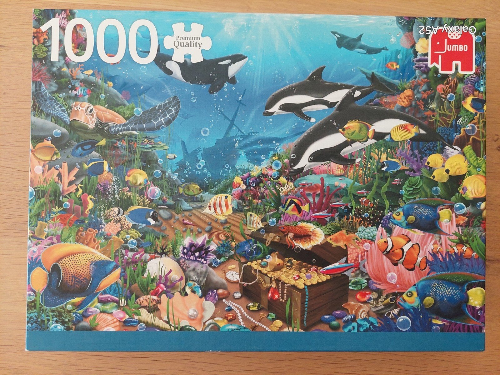 Puzzle 1000 pièces - Jumbo - joyaux des profondeurs, Enlèvement ou Envoi, 500 à 1500 pièces, Comme neuf, Puzzle
