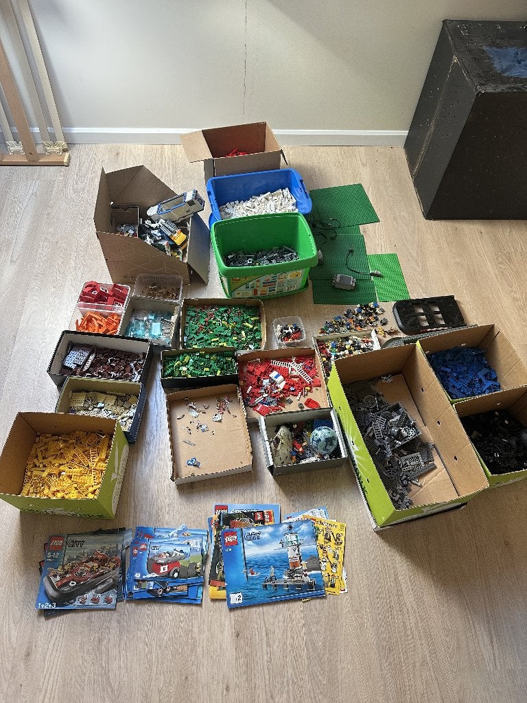 Collection complète de Lego, City, Enlèvement ou Envoi, Lego, Briques en vrac