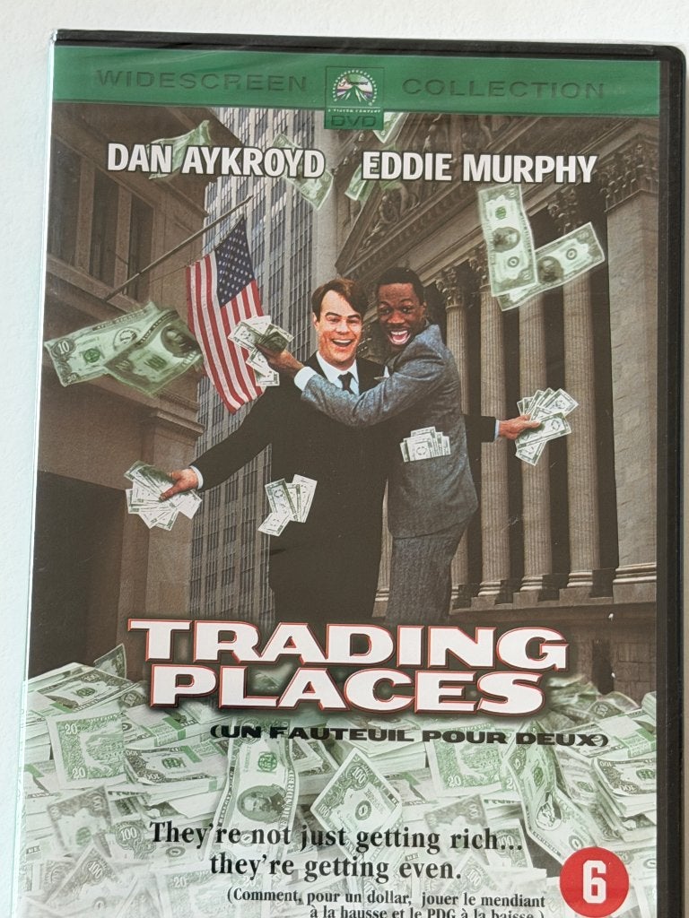Trading Places (DVD) Dan Aykroyd, Eddiie Murphy, Cd's en Dvd's, Nederlands, Ophalen of Verzenden, Vanaf 6 jaar, Nieuw in verpakking