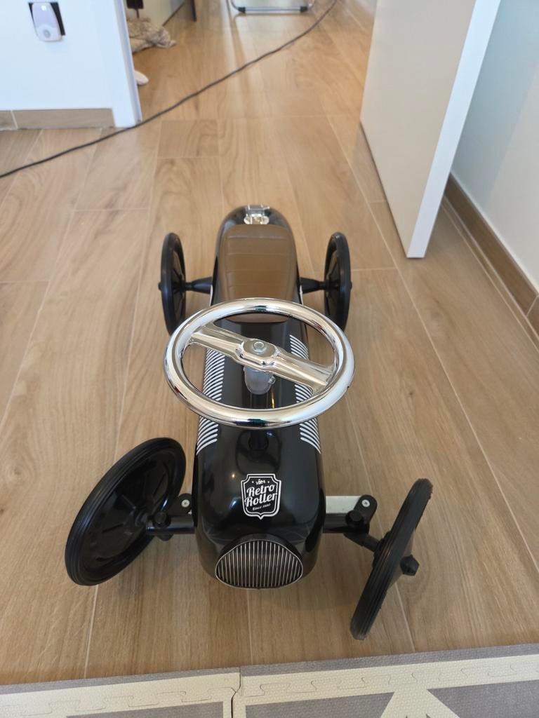 Loopauto metalen oudtimer black of kinderkamer decoratie, Ophalen