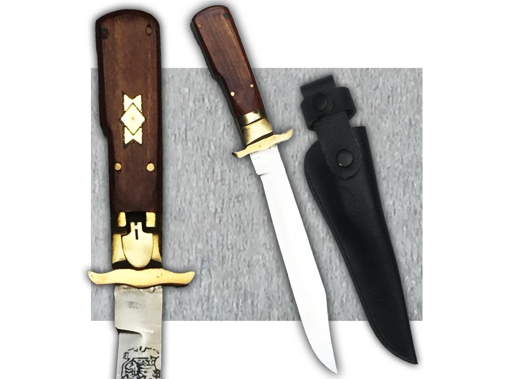 🚨Rare & Grand Couteau Pliant Léopard - POST WW2 - Original, Collections, Envoi, Armée de terre, Couteau ou Poignard