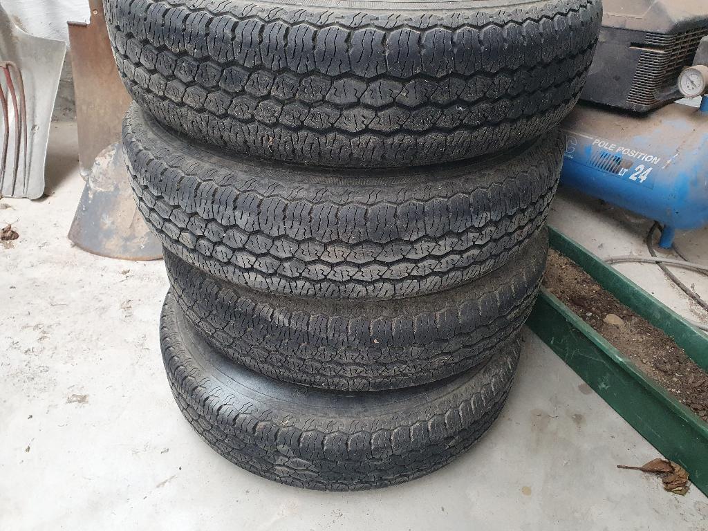Banden aanhangwagen, Auto-onderdelen, Banden en Velgen, Overig, Gebruikt, 155 mm, 13 inch