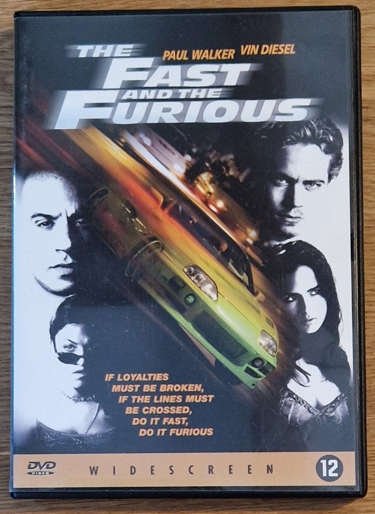 The Fast and the Furious (2001) - DVD, Engels, Turks, Actie, Ophalen of Verzenden