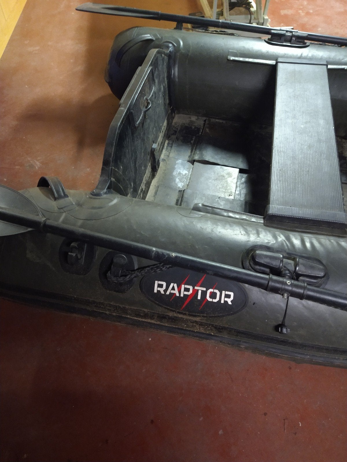 raptor rubberboot 2m gratis, Ophalen, Gebruikt