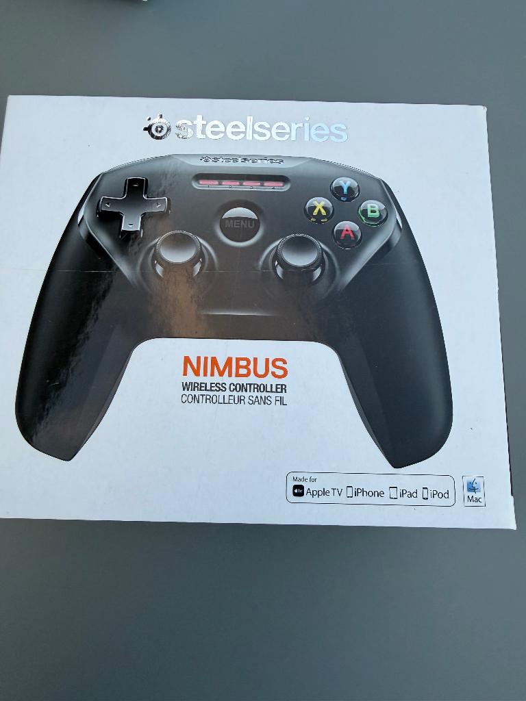 SteelSeries Nimbus Wireless Controller - Voor Apple, Computers en Software, Joysticks, Zo goed als nieuw, Ophalen