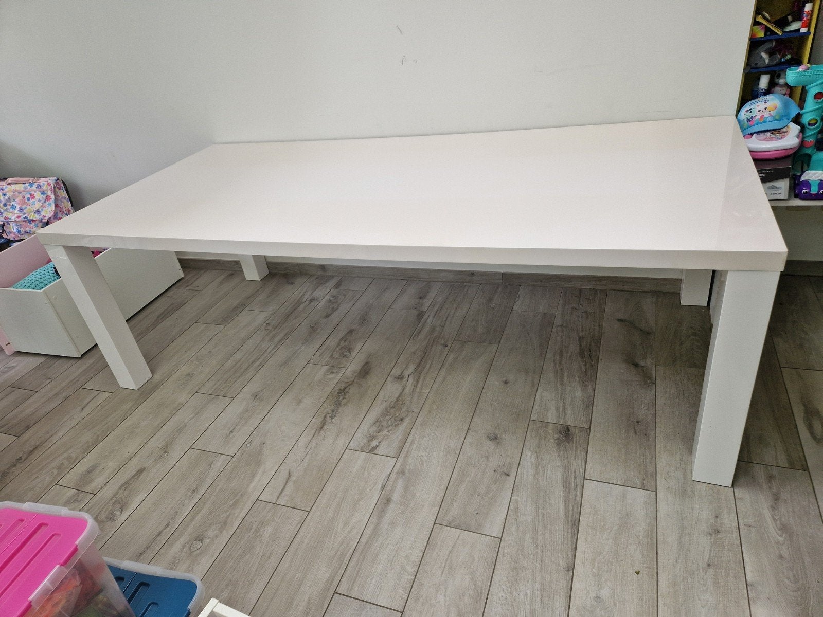 grote tafel, Ophalen