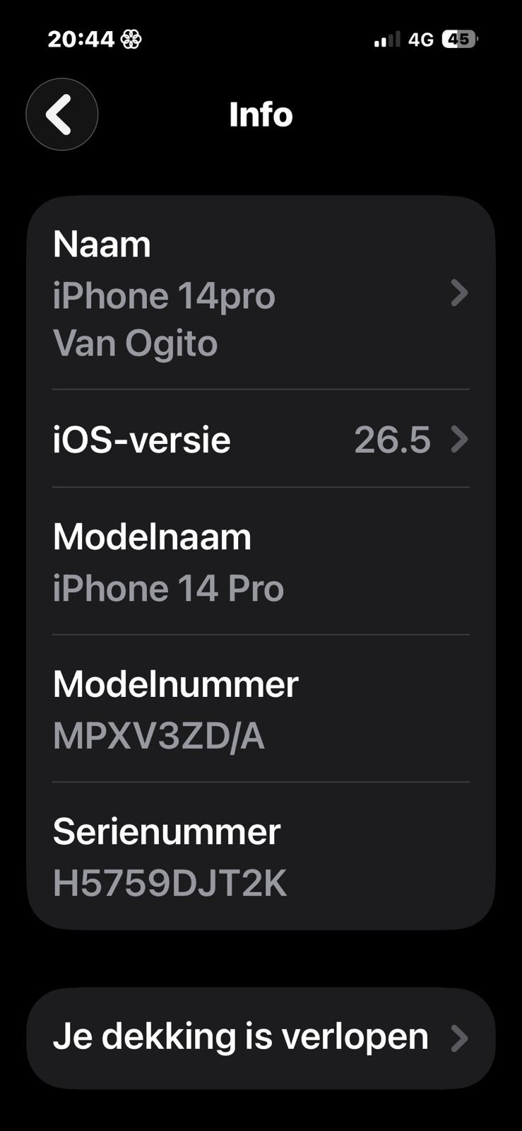 Iphone 14 Pro perfect staat, Computers en Software, Apple iPads, Ophalen of Verzenden, Zo goed als nieuw