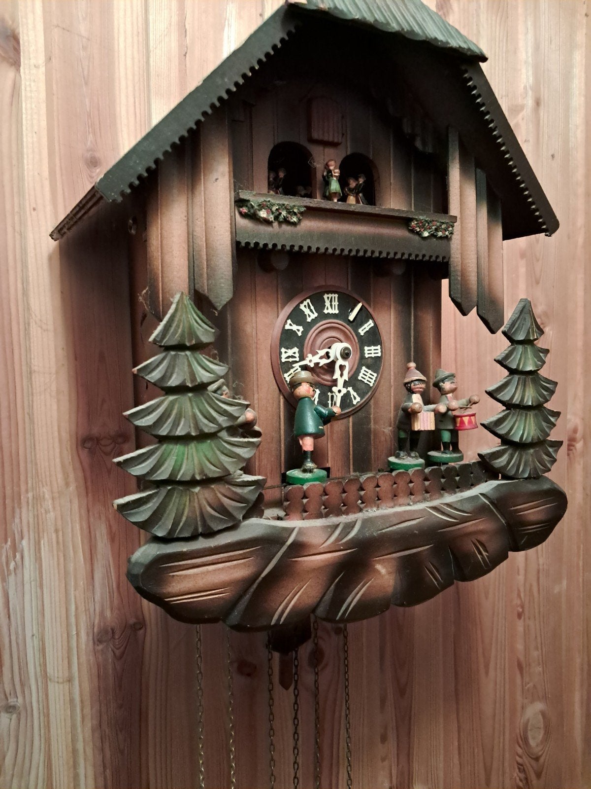 ancienne Horloge et coucou wesmister pendule, Antiquités & Art, Enlèvement