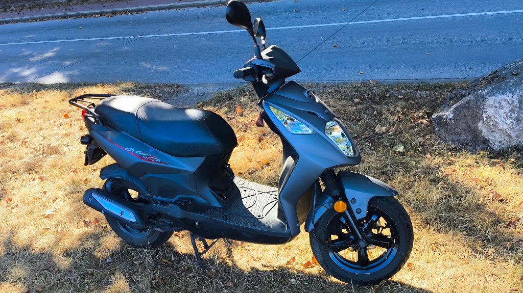 SYM Orbit 2 Type A-scooter, Fietsen en Brommers, Scooters | SYM, Ophalen, Gebruikt, Klasse A (25 km/u), 49 cc