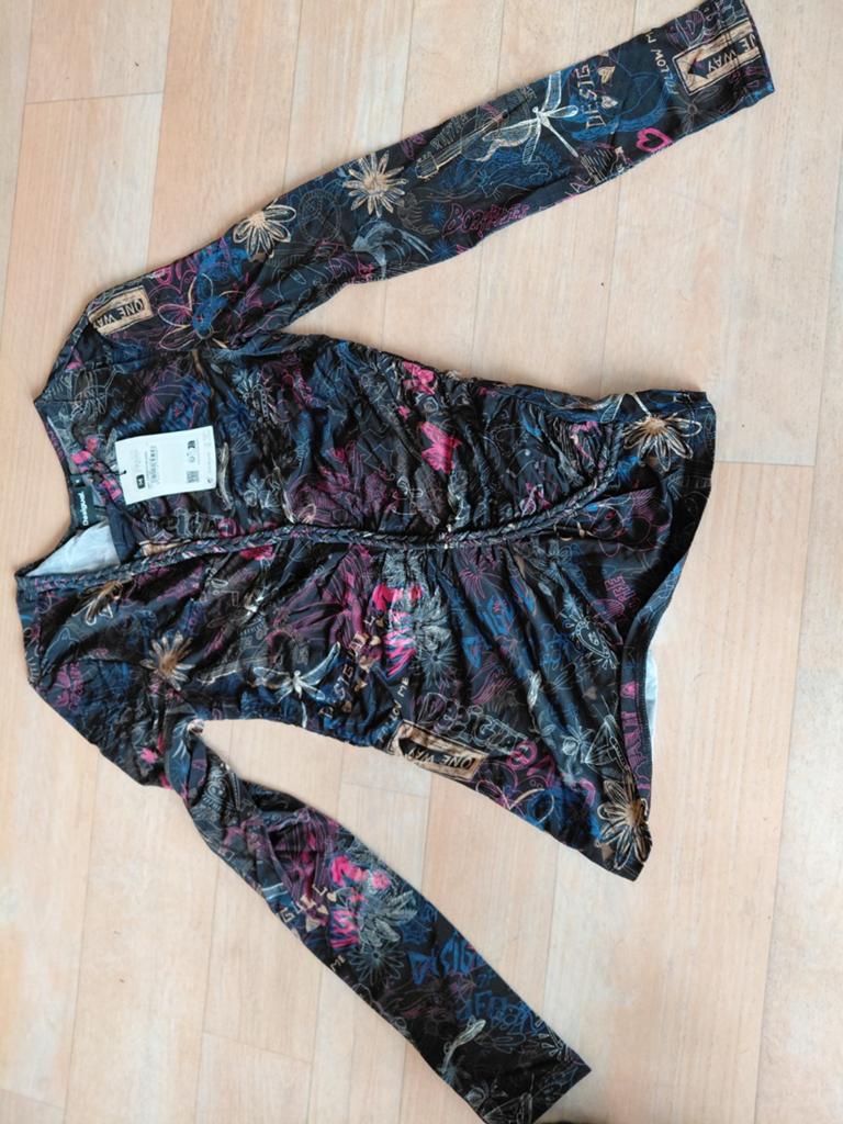 Nieuw t-shirt met lange mouwen, merk Desigual, Kleding | Dames, T-shirts, Ophalen of Verzenden