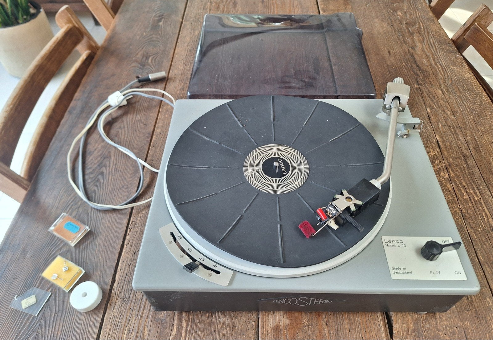 Lecteur de tourne-disque Lenco L70, Enlèvement ou Envoi