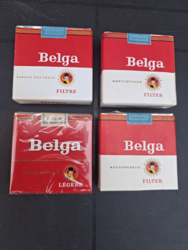 4 pièces de BELGA non ouvertes., Collections, Marques & Objets publicitaires, Enlèvement ou Envoi, Comme neuf, Panneau publicitaire