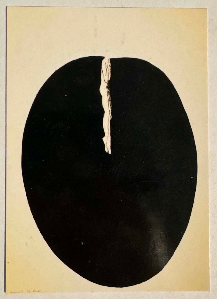 Antony Gormley - gesigneerde kaart, Antiek en Kunst, Ophalen of Verzenden