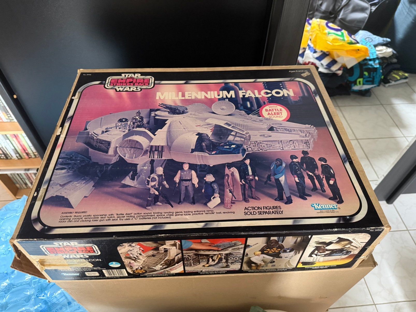 Vintage star wars ESB Millenium falcon, Enlèvement, Comme neuf