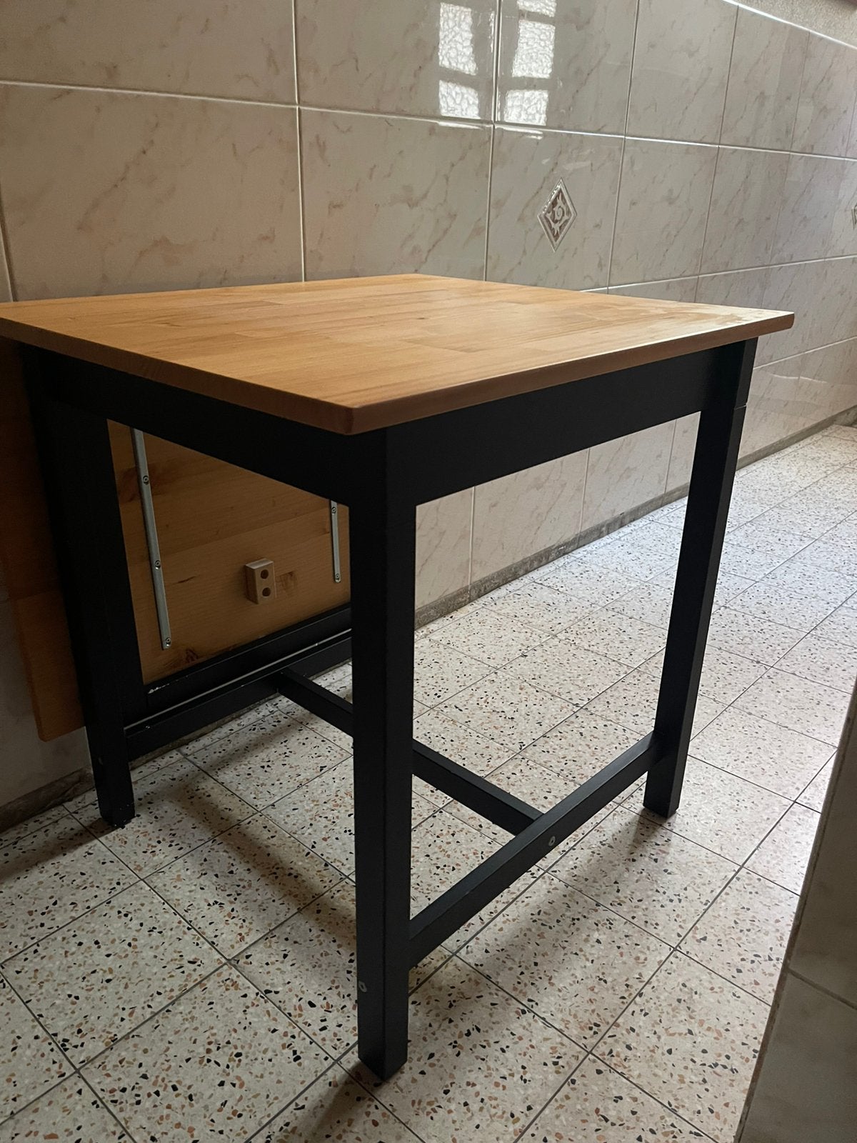 Table pliable IKEA PINNTORP à rabats pin massif, Enlèvement, Comme neuf