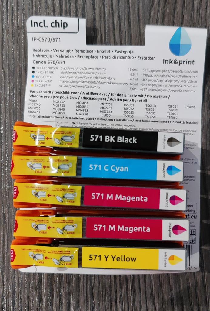 Inkt voor Canon printer, Computers en Software, Ophalen, Nieuw, Cartridge, Ink&print