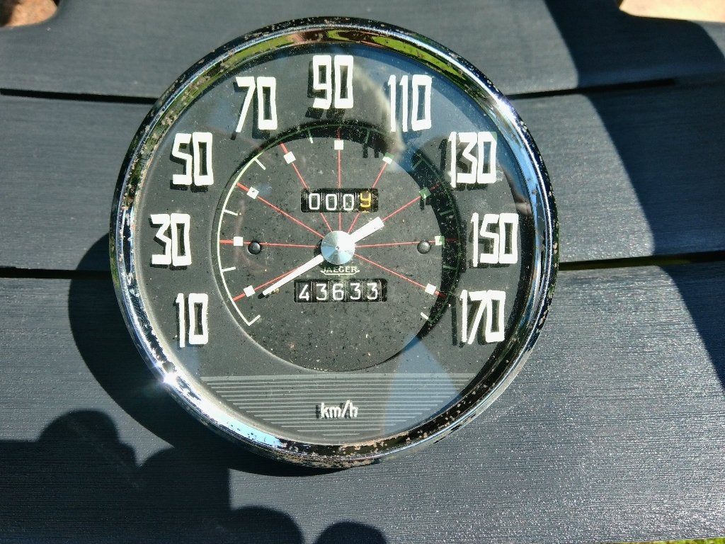 PANHARD 24:Compteur de vitesse :JAEGER, Autos : Pièces & Accessoires, Enlèvement ou Envoi, Utilisé