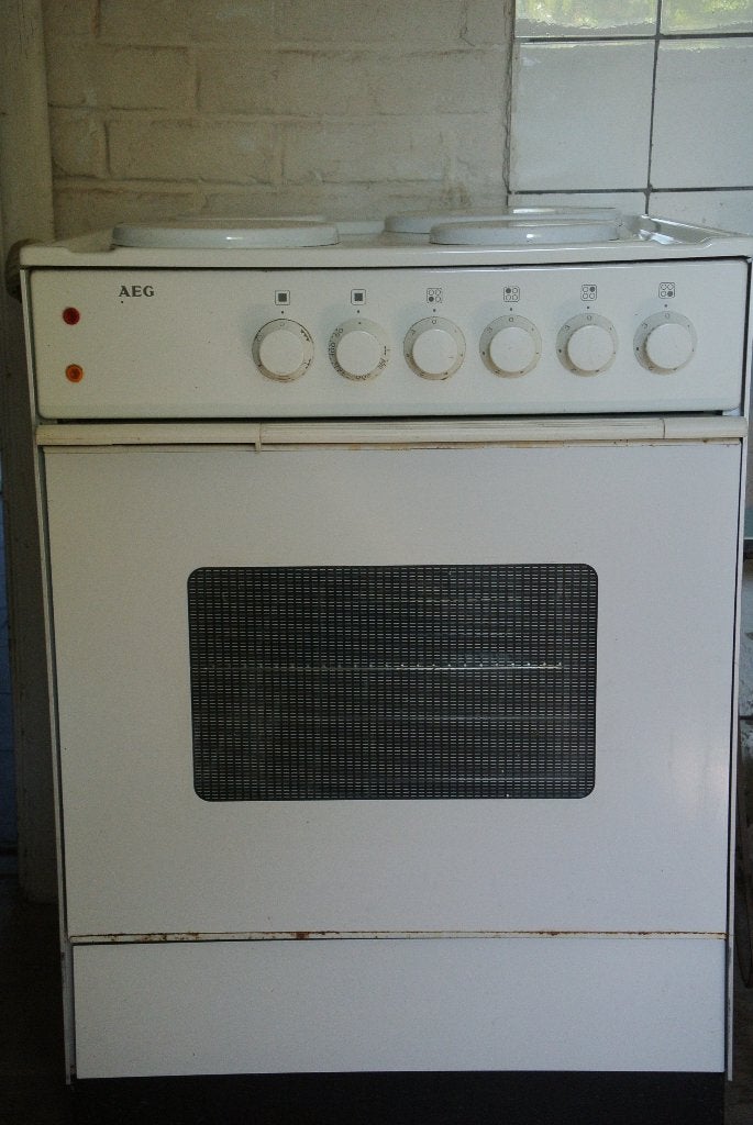 kookfornuis, Electroménager, Cuisinières, 85 à 90 cm, 4 zones de cuisson, Enlèvement, Utilisé
