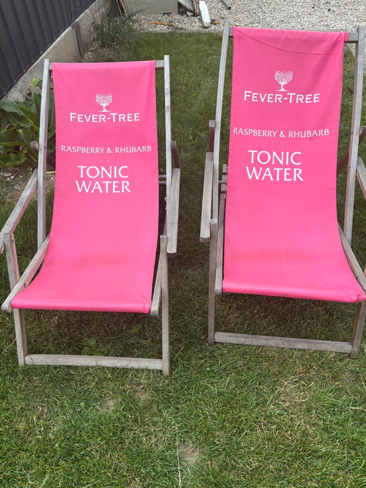 Strandstoelen fever-tree, Tuin en Terras, Ophalen, Gebruikt, Inklapbaar