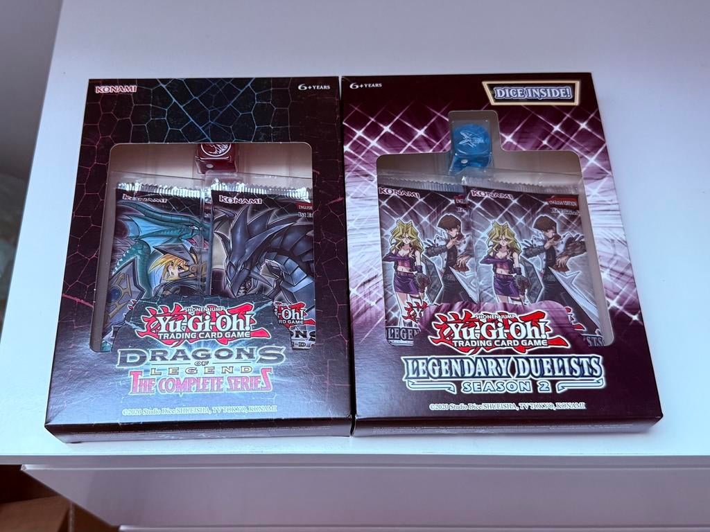 Yu-Gi-Oh! Dragons of Legend & Legendary Duelists Season 2, Ophalen of Verzenden, Zo goed als nieuw, Booster