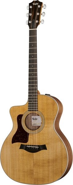 Linkshandige Taylor 214, Ophalen, Zo goed als nieuw, Western- of Steelstringgitaar, Met koffer