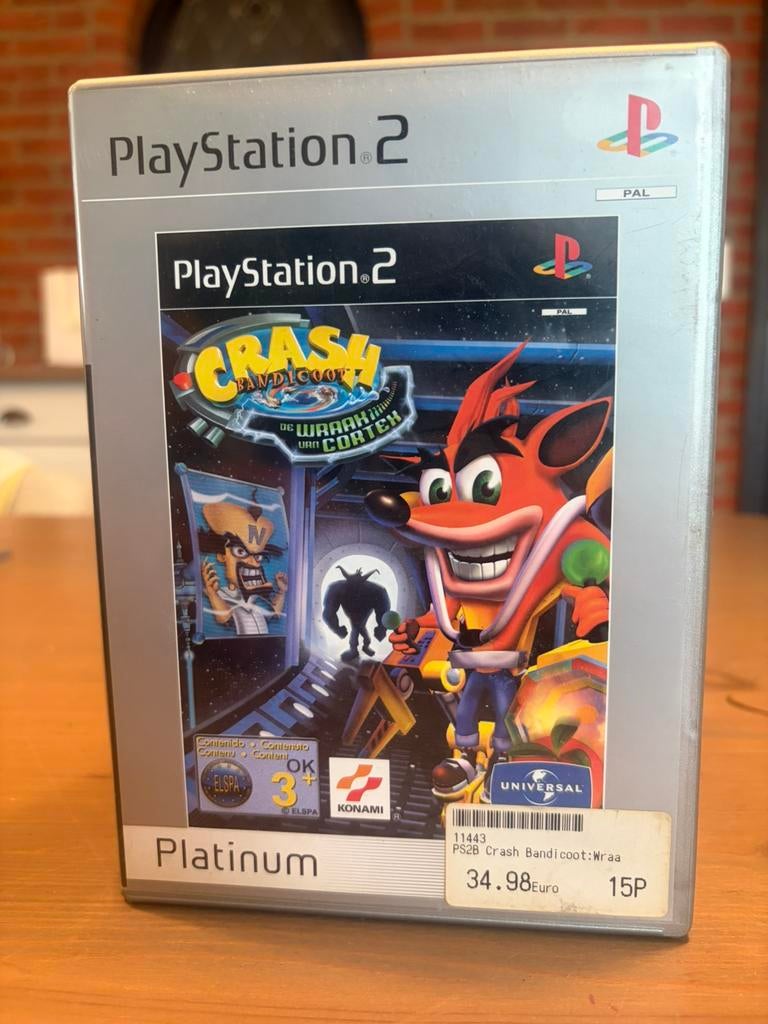 Crash bandicoot de wraak van cortex, Consoles de jeu & Jeux vidéo, Enlèvement, Comme neuf