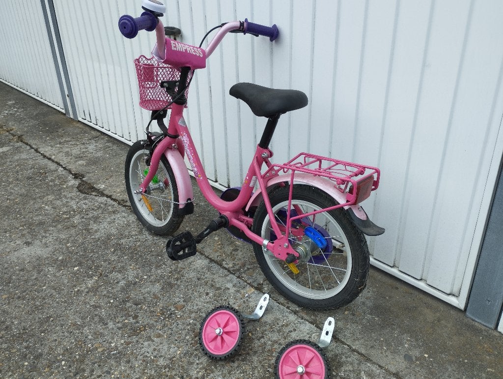 Kinderfietsje, Ophalen, Zijwieltjes