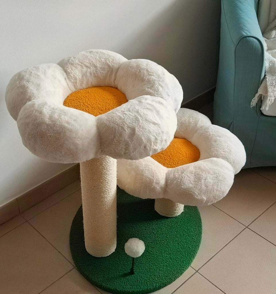 Krabpaal Coockoo Flower Power, 59x49x62 cm, Gekocht op Bol, Enlèvement, Neuf, Griffoir