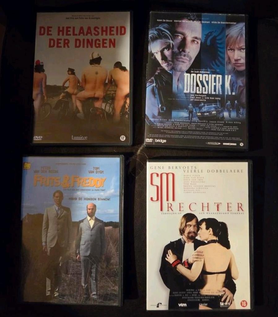 Vlaamse Topfilms  - set van 4 stuks, Cd's en Dvd's, Ophalen of Verzenden