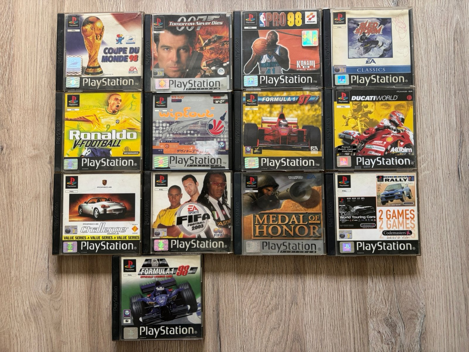 Différents titres PS1 et PlayStation, Consoles de jeu & Jeux vidéo, Enlèvement, Comme neuf