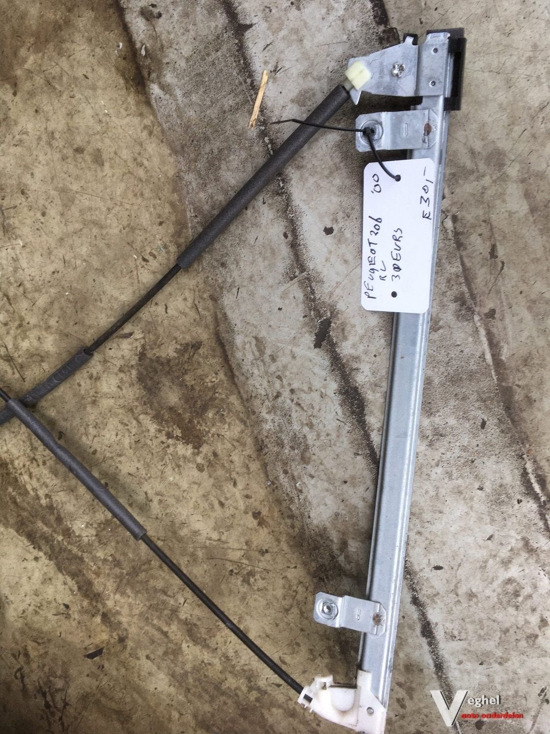 Peugeot 206 3 drs 2000 Elektr raammech rechtsvoor, -, Utilisé, -, -