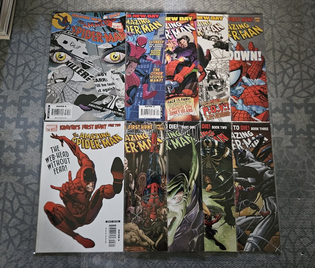 the Amazing Spider-Man #561-570 (2008), Livres, BD | Comics, Comme neuf, Série complète ou Série, Enlèvement ou Envoi