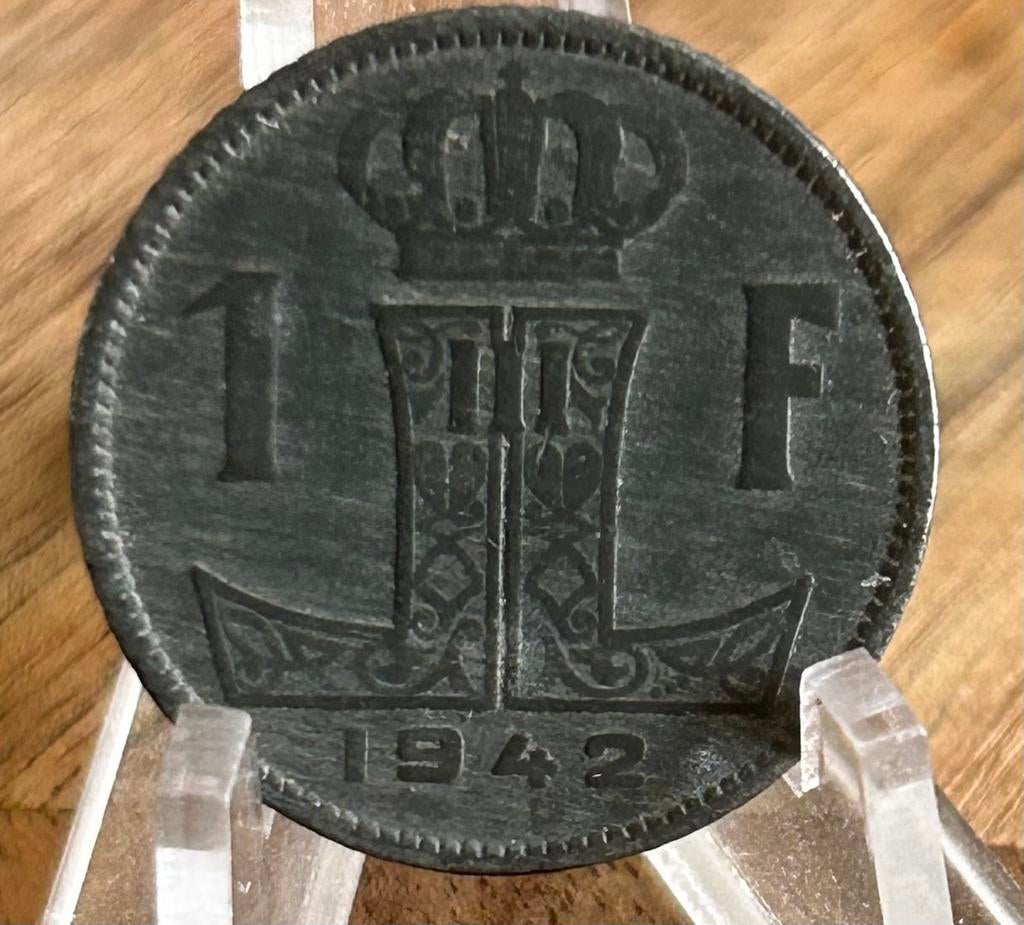 1 franc 1942 Franco-Flamand Seconde Guerre mondiale, Enlèvement ou Envoi