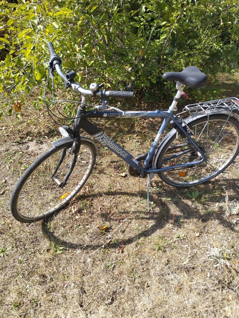 Herenfiets, Fietsen en Brommers, Gebruikt, Velgrem, Versnellingen, 57 tot 61 cm