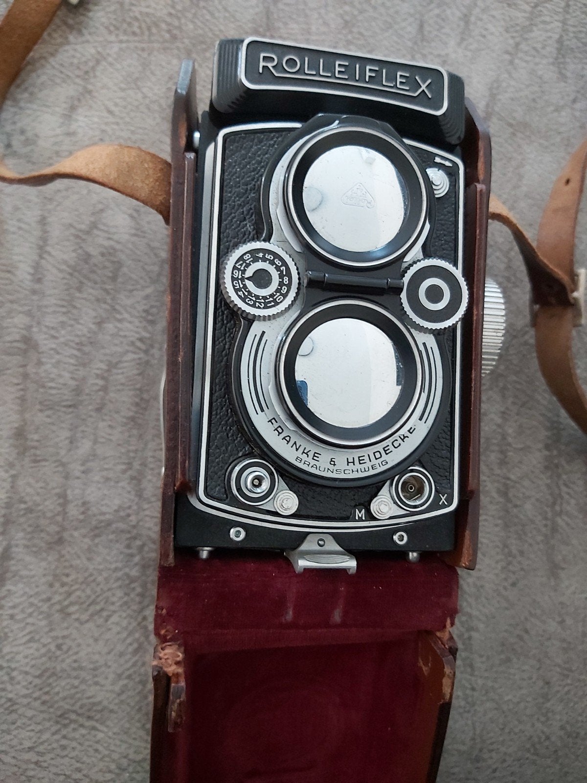 Rolleiflex 3.5 B MX-EVS (type 1) - Model K4B , als nieuw, Ophalen of Verzenden, Zo goed als nieuw, Spiegelreflex, Leica