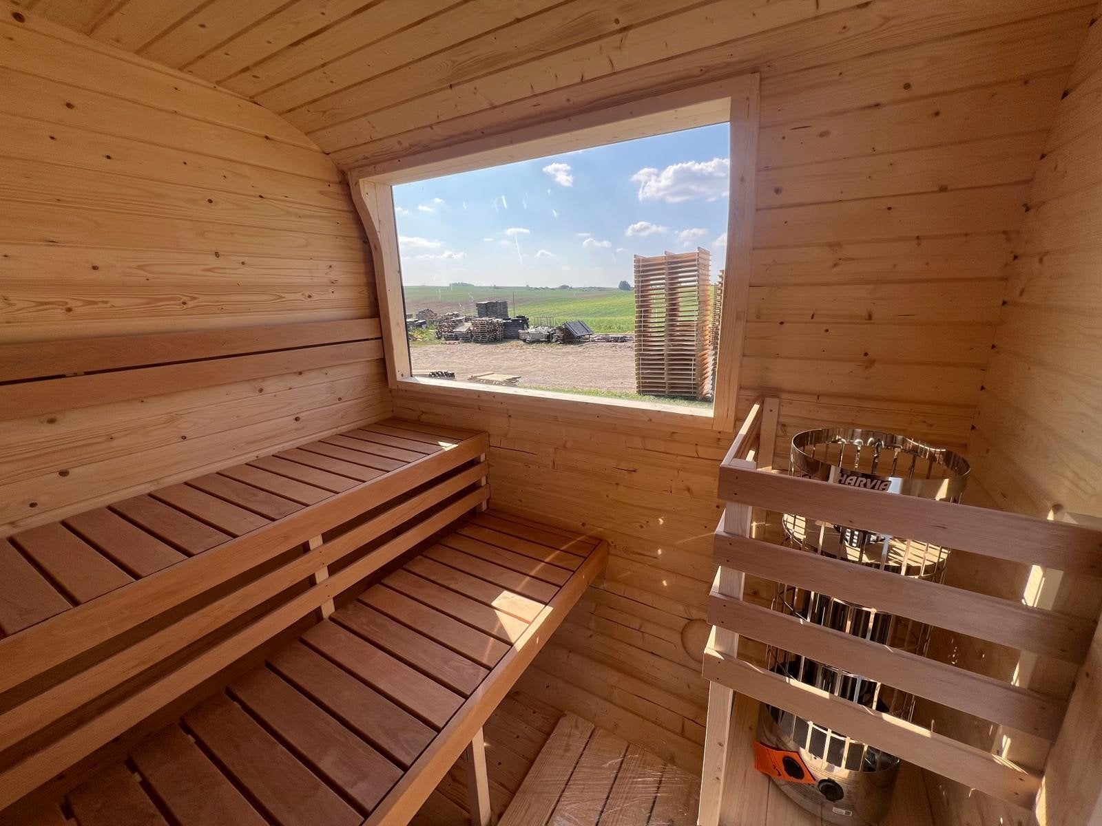 Livraison et installation gratuites d'un sauna cubique de 2,, Enlèvement ou Envoi