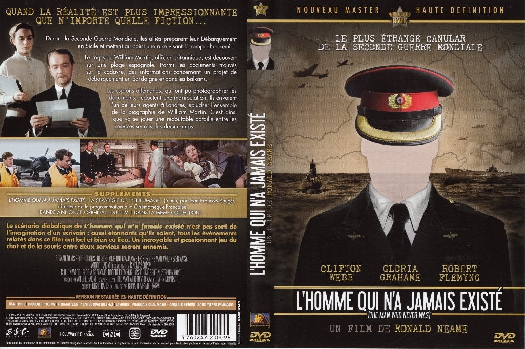 L'Homme qui n'a jamais existé, Enlèvement ou Envoi, Comprend un DVD, Français, Neuf, dans son emballage
